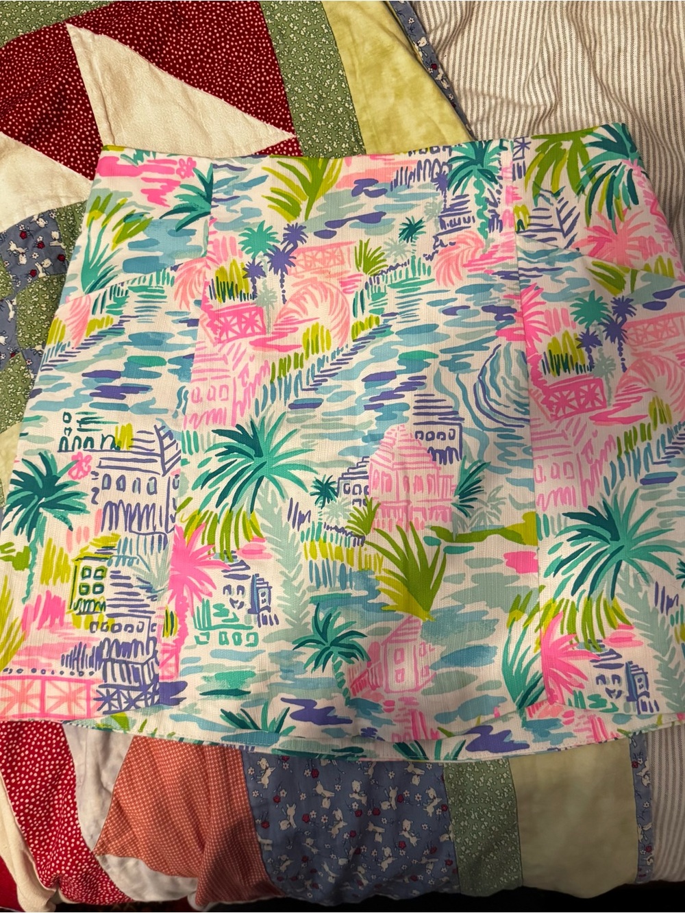 Lilly Pulitzer Painterly Skort
